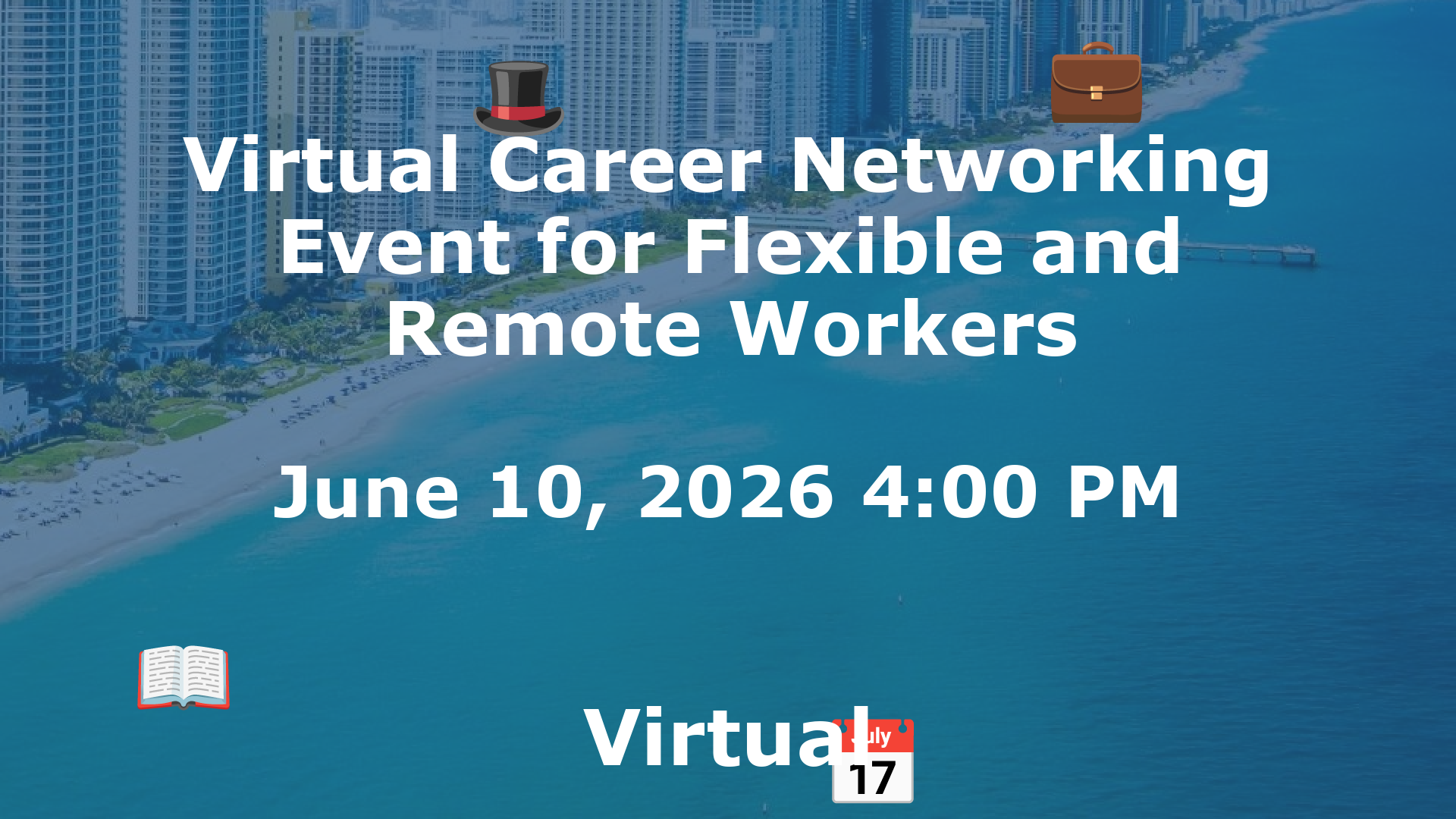 Virtual Career Networking Event for Flexible and Remote Workers event image